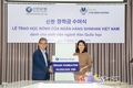 신한은행, 타이빈증대 한국학과에 장학금 지급
