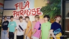 방탄소년단(BTS)를 모델로 한 FILA매장, 크레센트몰에 오픈