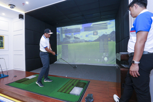 똔덕탕 대학과 DHA 골프존, 처음으로 3D 골프 토너먼트 개최