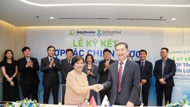 [제약산업] 제뉴원사이언스, 베트남 이멕스팜과 전략적 파트너십을 맺다