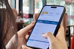 국내선 승객 VNeID로 체크인