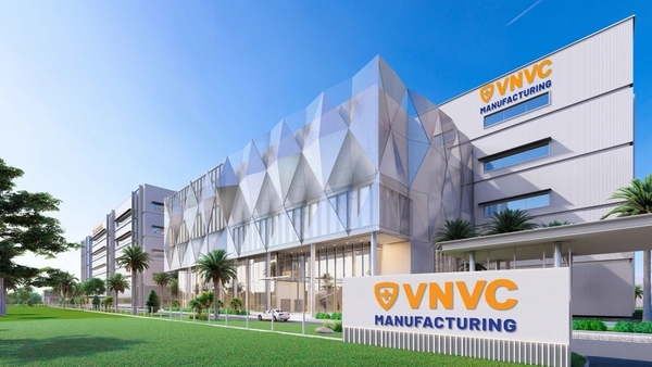 2027년 말 완공 예정인 VNVC 백신 및 생물 공장의 설계
