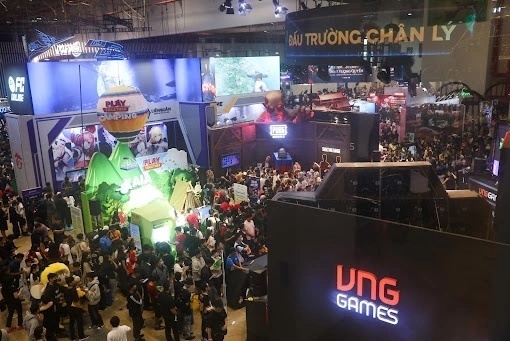 2025년 5월 26일 베트남 게임버스(Vietnamese GameVerse)에서 열린 게임 전시회. 사진 제공: VNG
