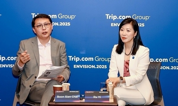 상하이에서 열린 Envision 2025 행사에 참석한 그룹 CEO 분시안 차이
