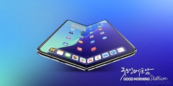 폴더블 아이폰 콘셉트. 사진: 9to5mac