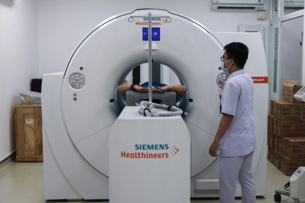 쩌라이 병원 암 치료 PET/CT 스캔
