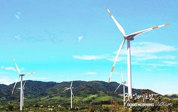 꽝찌성 하이안 풍력 발전 주식회사가 개발한 하이안 풍력 발전 프로젝트는 2025년 11월부터 상업용 전력 생산을 시작할 예정이다. 사진 정부 포털