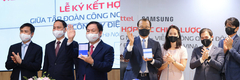 [삼성비나] 국가 디지털 경제 창출을 위해 비엣텔과 손을 잡다.