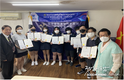 [민주평통베트남협의회] 주니어평통 위촉장 전수 및 평화통일 골든벨,그림그리기,노래경연대회  시상식 개최