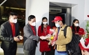 오늘 일본의 비엣젯 상업 항공 승객 143명 노이바이 공항 도착