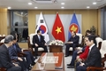 [정치] 응우옌쑤언푹 주석 한국 방문(1): 한국-베트남 우호협력기구 만나