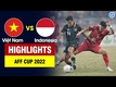[축구] AFF컵 2022: 베트남, 인도네시아 꺽고 결승 진출