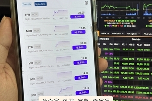 [주식] 8월 21일: 은행주 강세, VN지수 사상 최고치 경신