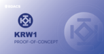[금융] 비댁스, 원화 스테이블코인 ‘KRW1’ 발행 및 기술 검증 완료