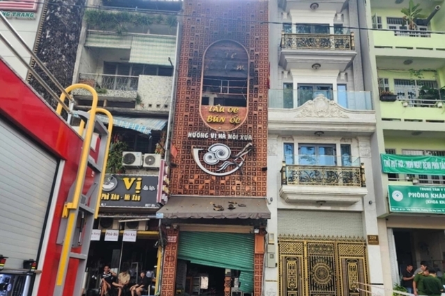 [화재] 호찌민시 쩐흥다오 식당 화재, 4명 사망