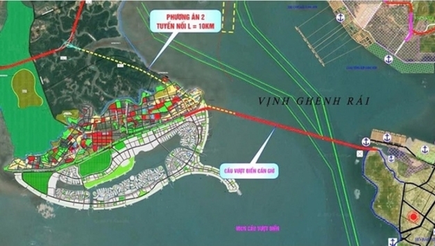[인프라] 호치민시 2026년 6월에 껀저와 붕따우 연결 다리와 해상 횡단 도로 건설 시작