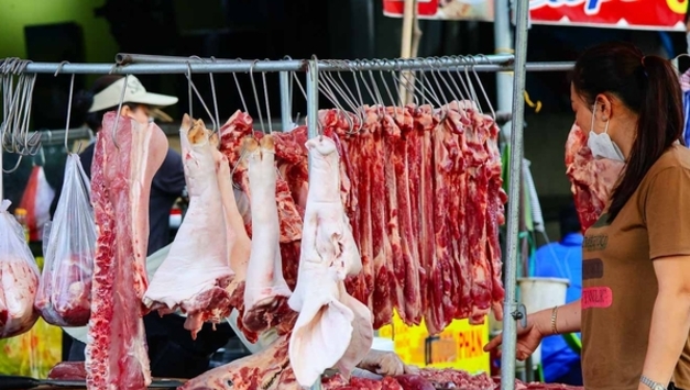 작년 돼지 고기 소비량 증가