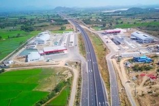 내일 빈하오-판티엣 고속도로 휴게소 개장