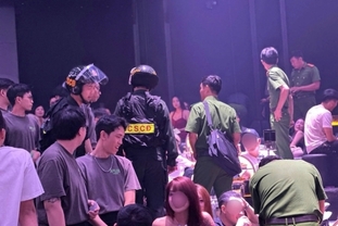 호치민 시내 유명 나이트 클럽 '대규모 급습'…500여 명 중 17명 마약 양성 반응·2명 불법 소지 혐의 체포