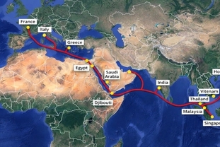 [인터넷] AAE1 해저 광섬유 케이블 문제 발생...인터넷 서비스에 부분적인 영향