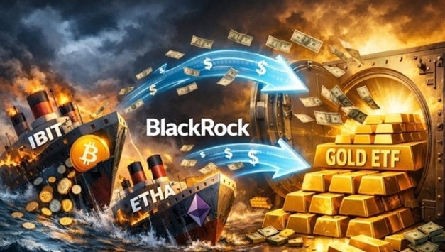 [국제] “금에 매료된 블랙록, 비트코인에서 손 떼나?”