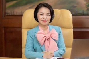 빈그룹 회장의 부인 팜투흐엉, GSM 회장으로 취임