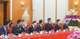또럼 베트남 총서기, 중국 외교·국방·공안부 지도자와 3+3 전략대화 회의 참여