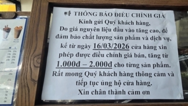 많은 식당들이 가격 인상, 설 연휴 이후 원자재·연료비 급등으로 식당 메뉴값 3~50 올라