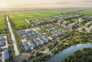 [산업단지] 안장성, 4조 8천억 동 규모 밤꽁 산업단지 착공…고부가가치 산업 유치 목표