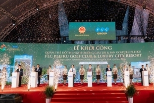 FLC, 플레이꾸 초대형 리조트 착공…재계 총수 집결 ‘주목’