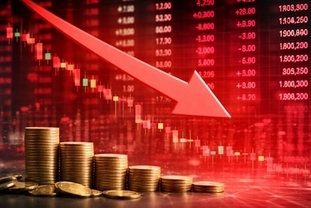 주 첫 거래일 9포인트 이상 하락, 1,674.99포인트로 장 마감