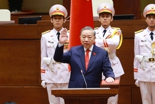 또럼 총서기, 베트남 국가주석 선출…당·국가 권력 집중 지속