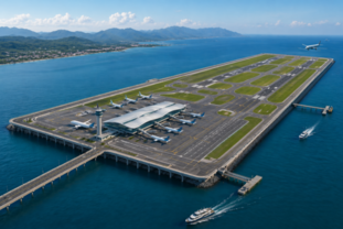 베트남 최초 ‘바다 위 공항’ 들어선다… 9조 동 규모 반퐁 프로젝트 가시화