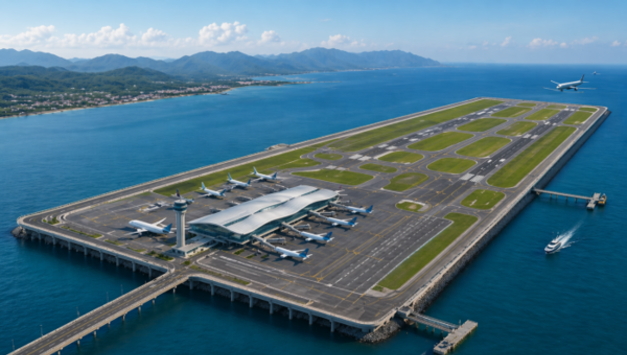베트남 최초 ‘바다 위 공항’ 들어선다… 9조 동 규모 반퐁 프로젝트 가시화