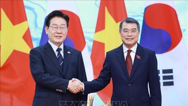 레민훙 총리, 이재명 대통령을 만났다.