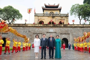 “천년의 수도에서 만난 한-베 정상”…탕롱 황성, 우호 외교 무대 되다