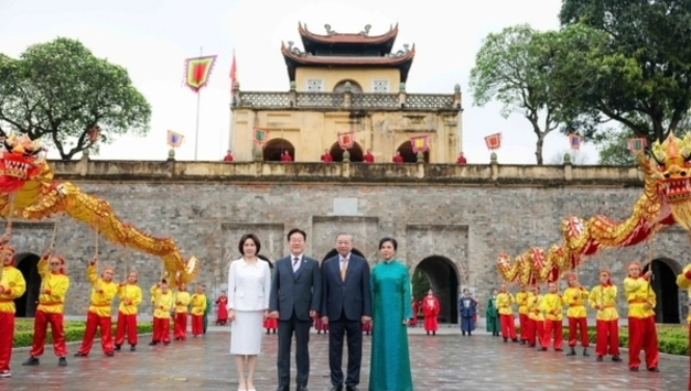 “천년의 수도에서 만난 한-베 정상”…탕롱 황성, 우호 외교 무대 되다