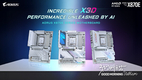 기가바이트, AMD Ryzen™ X3D 프로세서용 AI 강화 AORUS X870E X3D 시리즈 마더보드 출시