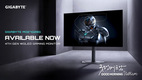 기가바이트, 27인치 QHD 280Hz WOLED 4면 보더리스 게이밍 모니터 MO27Q28G 출시