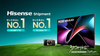 하이센스, 2025년 글로벌 100인치 이상 TV 및 레이저 TV 출하량 1위