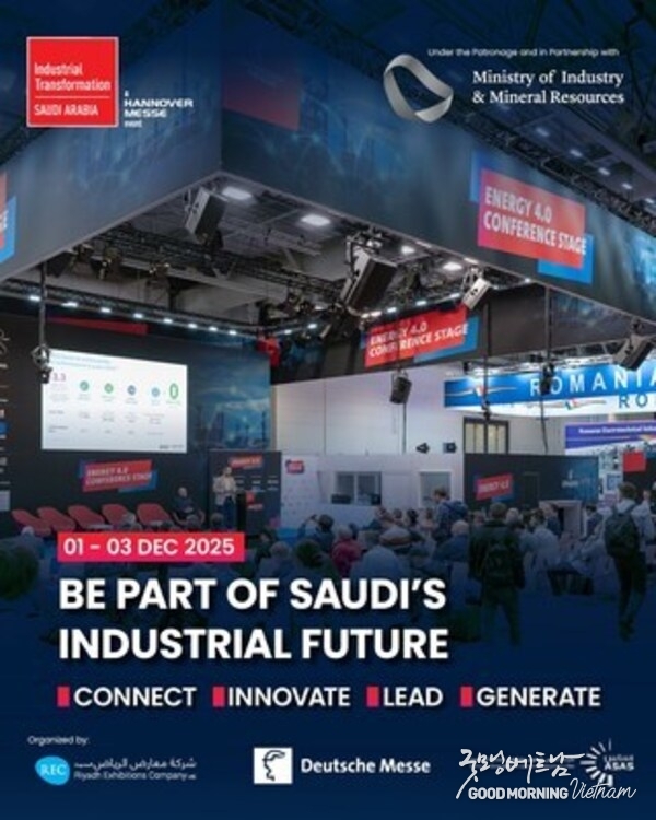 Industrial Transformation Saudi Arabia 2025: uniting global leaders to connect, innovate, and lead Saudi Arabia’s industrial transformation journey. December 1 to 3