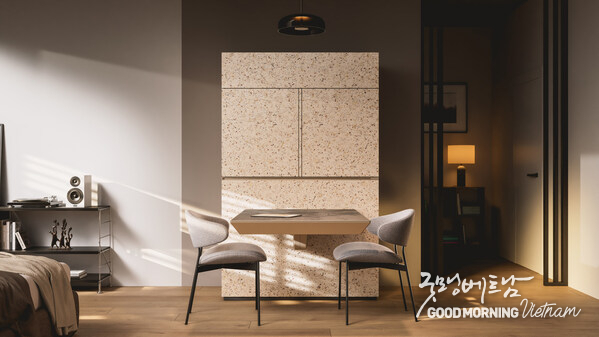 With ‘Miele Compact Living: Kitchen Unit powered by Hettich’, Miele presents a design study for highly functional and flexible kitchen solutions in even the smallest spaces. By combining appliances with adaptable furniture systems, the concept addresses the growing demand for efficient urban living without compromising on performance or design. (Photo: Miele)